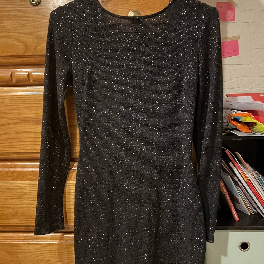 Windsor sparkly black dress